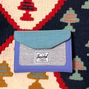 Herschel Orion wallet in the Highlight/Peacoat/Ash Rose colorway